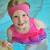 Konfidence - Protectie urechi pentru copii impotriva apei Aquabands fuchsia 1-8 ani